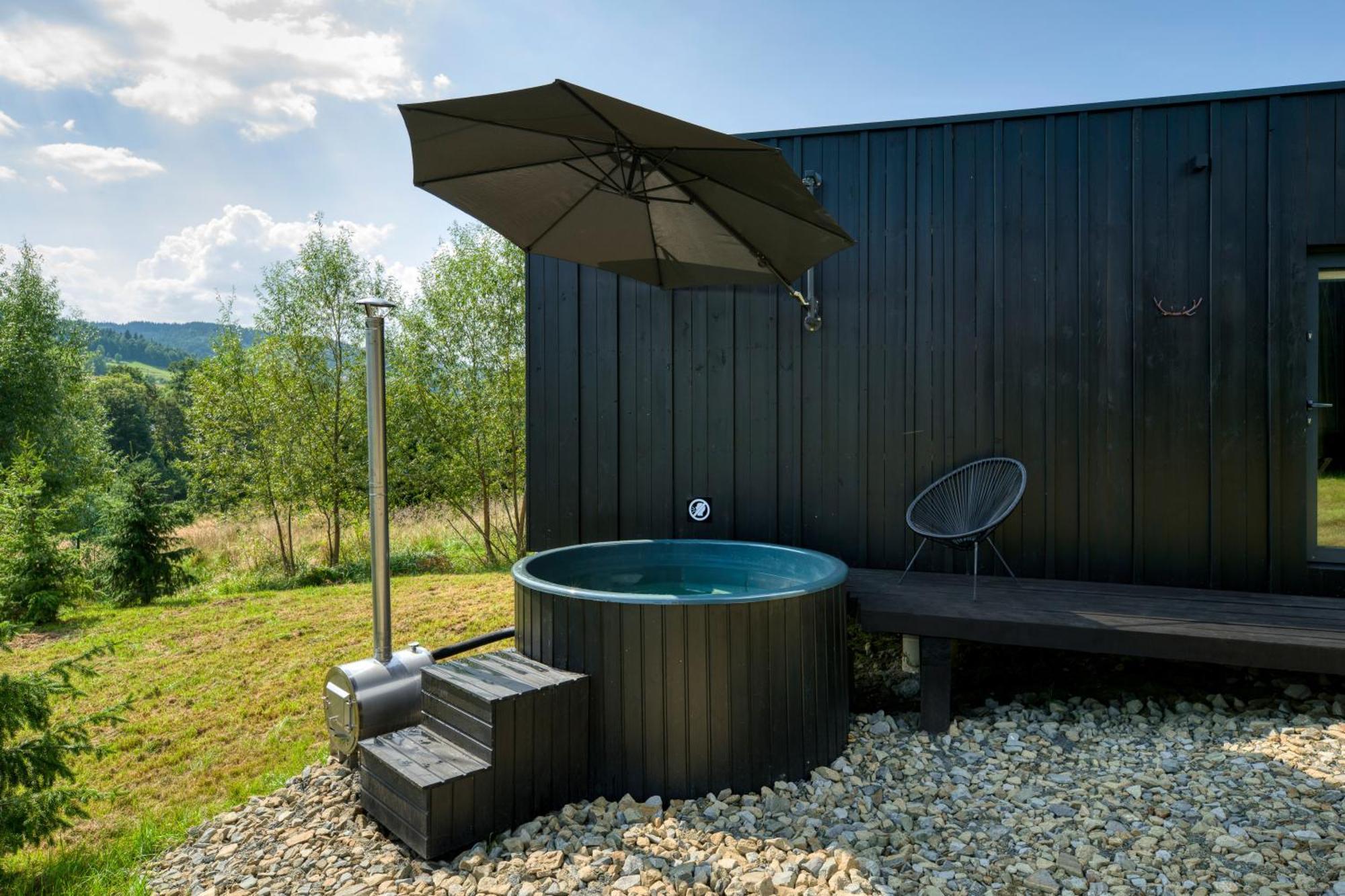 Black Deer - Z Sauna Na Tarasie, Jacuzzi I Widokiem Na Gory - By Deer Hills Luxury Apartments Kocon Eksteriør billede