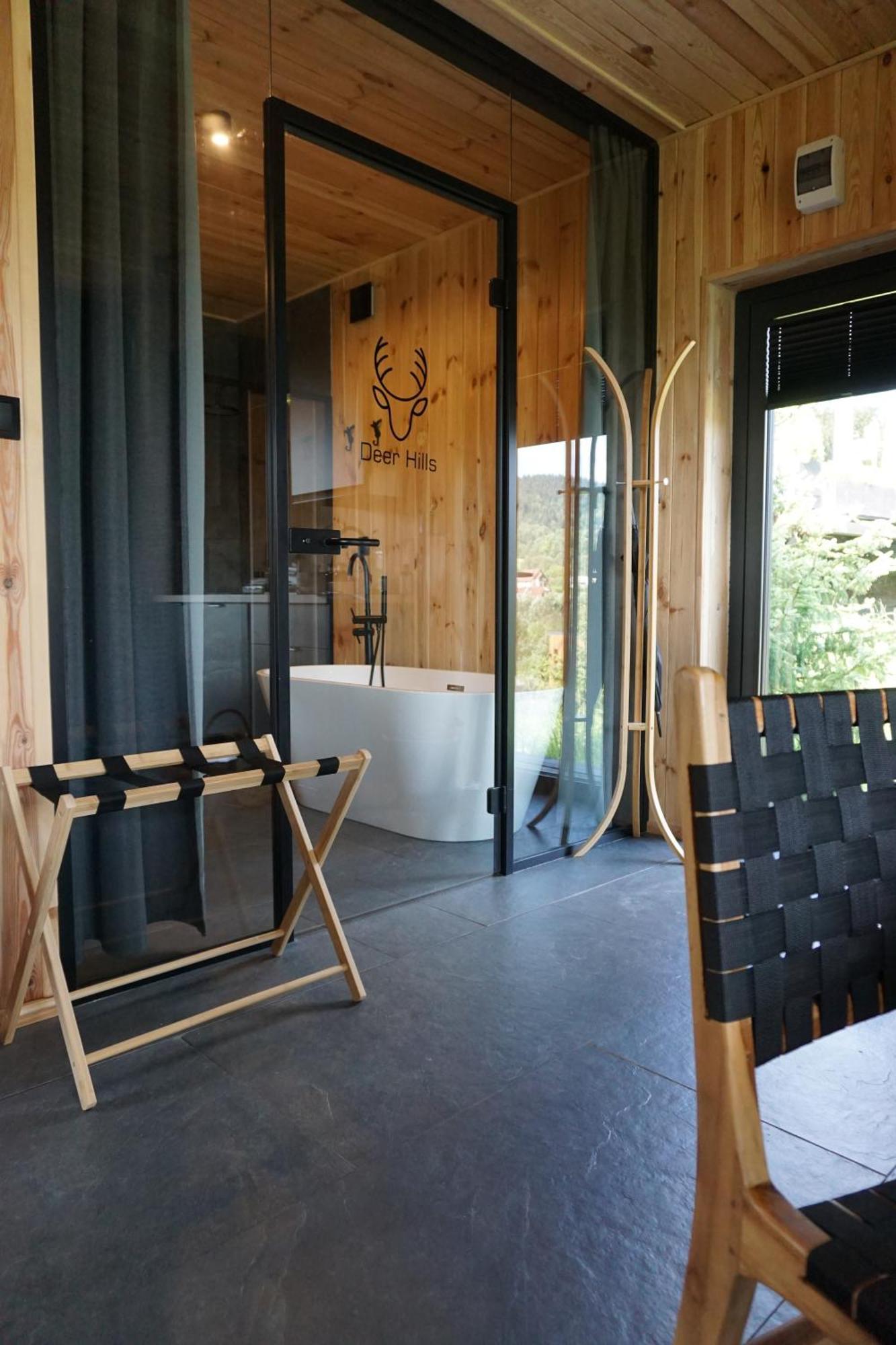 Black Deer - Z Sauna Na Tarasie, Jacuzzi I Widokiem Na Gory - By Deer Hills Luxury Apartments Kocon Eksteriør billede